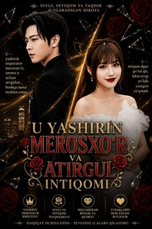 U yashirin merosxo'r atirgul intiqomi (mini serial) 1-3-10-20-30-40-60-70-90 Qism drama Barcha qismlar uzbek tilida 2026 HD tomosha qiling скачать